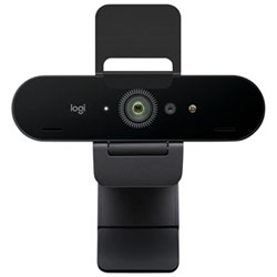 Logitech Brio 4K Pro Webcam with HDR & Noise-Cancelling Mics