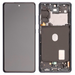 ESOURCE PARTS Replacement Oled Display Touch Screen Digitizer Assembly With Frame for Samsung Galaxy S20 Fe 5G - Cloud In Navy