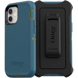 OTTERBOX Defender Series Screenless Edition Case for Iphone 12 Mini - Non-Retail Packaging - Me About It (Guacamole/corsair) In Teal