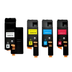 TONER4U - 4 Pack Compatible 106R02756/106R02757/106R02758/106R02759 (K, C, M, Y) Toner Cartridges for Xerox 6020, 6022, 6025, 6027