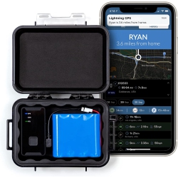 LIGHTNING GPS Gl300 Gps Tracker for Vehicles W/magnetic Case & Battery - Subscription Needed - Vehicle Fleet Gps Tracker Automotive Tracking Device