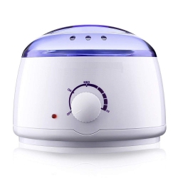 ISTAR Portable Electric Hot Wax Warmer Machine for Hair Removal - Lid In Blue