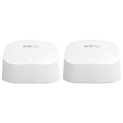 Eero 6 Whole Home Mesh Wi-Fi 6 System (B086PFYLFY) - 2 Pack