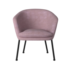 FURNITURER 22.8" Wide Barrel Chair