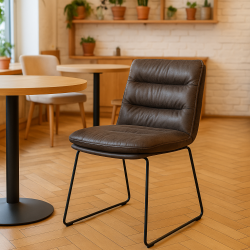 HOMY CASA Vintage Industrial Bar Stools Set Of 2, 360 Degree Swivel Seat Barstools With Back for Kitchen & Dining Room, Home Bar, 29 Inch Seat Height