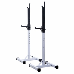 SOOZIER Squat Rack Weight Liftting Stand Fitness Home Gym Weight Strength Exercise