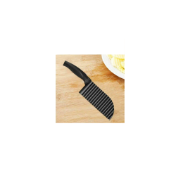 USACANDEAL Chip Steel Dough Knife Potato Wavy Slicer Kitchen Vegetable Crinkle Cutter Blade