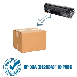 PRINTER PRO Compatible Replacement for 10 Pack HP 83A (Cf283A)/hp 83A/83A/cf283A/hp83 Toner Cartridge for HP Printer M201 M201Dw M125 M127 M225Dn