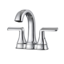 ANCONA Arezzo Deck Mount Bathroom Faucet In Chrome