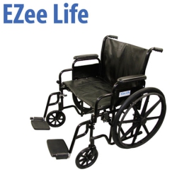 EZEE LIFE Heavy Duty Wheelchair - 24" X 18" (Ch1092-24)