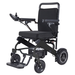 EZEE LIFE Ezee Fold 6G Electric Wheelchair - Aluminum Frame - 10" Rear Wheels (Ch4096)