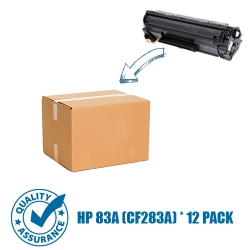 PRINTER PRO Compatible Replacement for 12 Pack HP 83A (Cf283A)/hp 83A/83A/cf283A/hp83 Toner Cartridge for HP Printer M201 M201Dw M125 M127 M225Dn