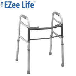 EZEE LIFE Folding Walker - Junior 2 Button - Pvc Hand Grips (Ch1084 - Pvc)