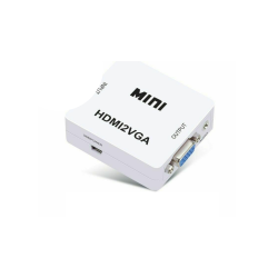 Mini HDMI to VGA HDMI 2 VGA Adapter HD1080P HDTV Video for PC Laptop Converter