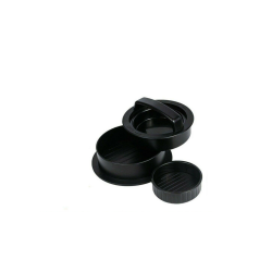 SAGM 3 In 1 Hamburger Press Meat Molds Stuffed Burgers Patty Maker Kitchen Tool In Black