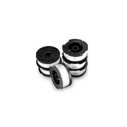 SAGM 3X Line String Trimmer Replacement Spool Weed Eater Autofeed & Decker In Black