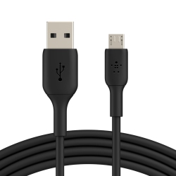 BELKIN Boost Charge 1.0 M (39.4 In) USB-A Male to Micro-USB Male Cable - (Cab005Bt1Mbk) In Black