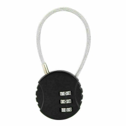 Combination Travel Lock Padlock Locker 3 digit Security Suitcase Luggage Bag