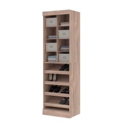 MODUBOX Pur 25“ Closet Organizer - Rustic In Brown