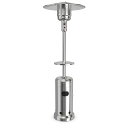 COSTWAY 48, 000Btu Outdoor Patio Heater With Wheels And Shelf Tabletop Floor Standing