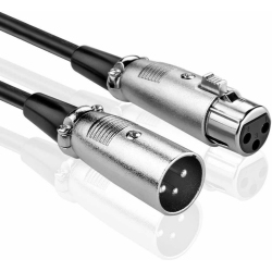 Weaving 3 Pin XLR Microphone Shielded Cable Male to Female Audio Extension Cord