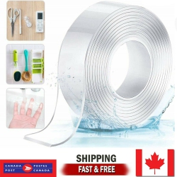 SAG Reusable Nano Adhesive Tape Double-Sided Traceless Washable Gel Tape Anti-Slip