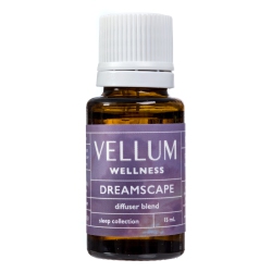 VELLUM WELLNESS Dreamscape Sleep Essential Oil Blend 15 Ml for Use In Aroma Diffuser, Pillow Mist