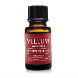 VELLUM WELLNESS Festive Feeling Holiday Blend for Aroma Diffusers (15Ml)