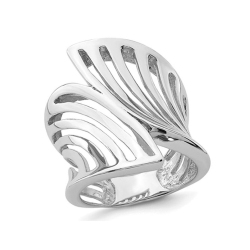 GEM AND HARMONY Ladies Sterling Fashion Ring In Silver