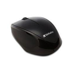 VERBATIM Multi-Trac Wireless Led Mouse - Black - (97992) In Blue