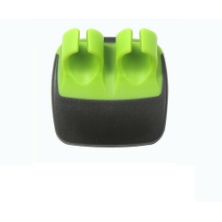 SAG Double Finger Fruit Vegetable Peeler 2 In 1 Cut Grip Knife Peel Stainless Blade