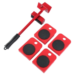 ISTAR Furniture Lifter Mover Tool Set - Heavy Duty Furniture Lifter \w 4 Sliders for Easy And Safe Moving, 360 Degree Rotatable Pads, Suitable For