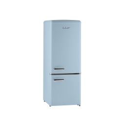 IIO 7 Cu. Ft. Retro Refrigerator With Bottom Freezer In In Light Blue