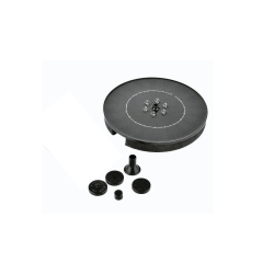 SAG Bird Bath Solar Fountain Powered Water Pump Floating Outdoor Pond Garden Pool