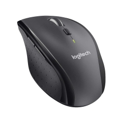 LOGITECH Mouse M705 910-001935 7 Buttons Tilt Wheel USB Rf Wireless Optical 1000 Dpi Marathon Mouse In Black