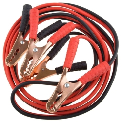 ISTAR 4 Gauge 500 Amp Heavy Duty Power Booster Starter Commercial Grade Jumper Cables for Emergency Use Auto Battery Industrial Jumping, Non Tangle