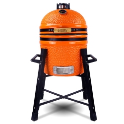 LONDON SUNSHINE 15” Ceramic Kamado Bbq Griller Smoker -Or In Charcoal