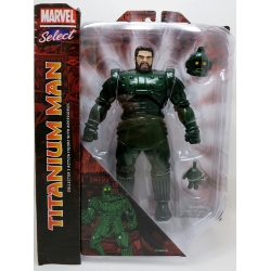 MARVEL Select 9 Inch Action Figure Comic Series - Titanium Man