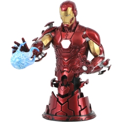 MARVEL Collectible Iron Man 6 Inch Bust Statue - Iron Man