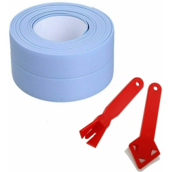 SAG Kitchen Tape Self Caulk Waterproof Sealing Bathtub Tape With 2 Caulking Tools