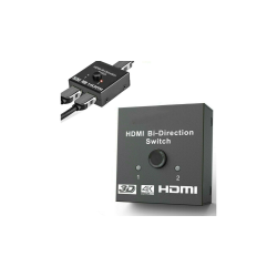 SAG 2 In 1 In Out Uhd 4K Bi Direction HDMI 2.0 Switch Switcher Splitter Hub HDcp 3D