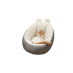 SAG Puppy Cat Pets Soft Washable Bed Warm Cosy Round Cushion Sleeping Mat Cave Sofa