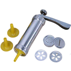 New 20PCs Stainless Steel Biscuit Maker Cookie Stamp Press Bakeware Tool in Silver