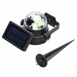 SAG Solar Laser Lamp Led Projector Light Rotating Colorful Party Xmas Decor Lamp