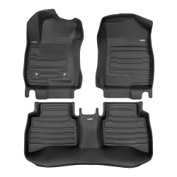 TUXMAT - for Chevrolet Trailblazer Awd 2021-2026 Models - Custom Car Mats - Maximum Coverage, All Weather, Laser Measured - This Full Set Includes