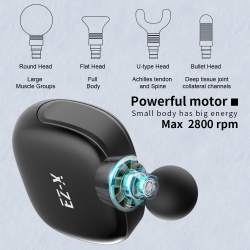 EZ X Compact Premium Percussion Mini Massage Gun Compact