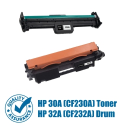 PRINTER PRO Compatible Replacement for HP 30A (Cf230A)/ 32A(Cf232A) Toner Cartridge With Drum Unit for HP Printer Laserjet Pro M203D Mfp M227