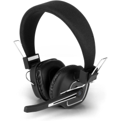 ALURATEK Bluetooth Wireless Stereo Headset With Boom Microphone And Bluetooth Dongle