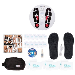 DR-HO'S Circulation Promoter - Deluxe Package - Includes Circulation Promoter, 20 Regular Body Pads, 6 Large Body Pads, Circulation Promoting Foot