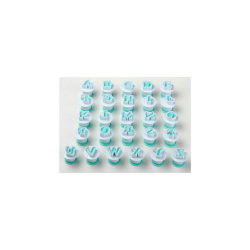 SAG New Alphabet Number Letter Fondant Icing Cutter Mould Molds Cake Decorating Set